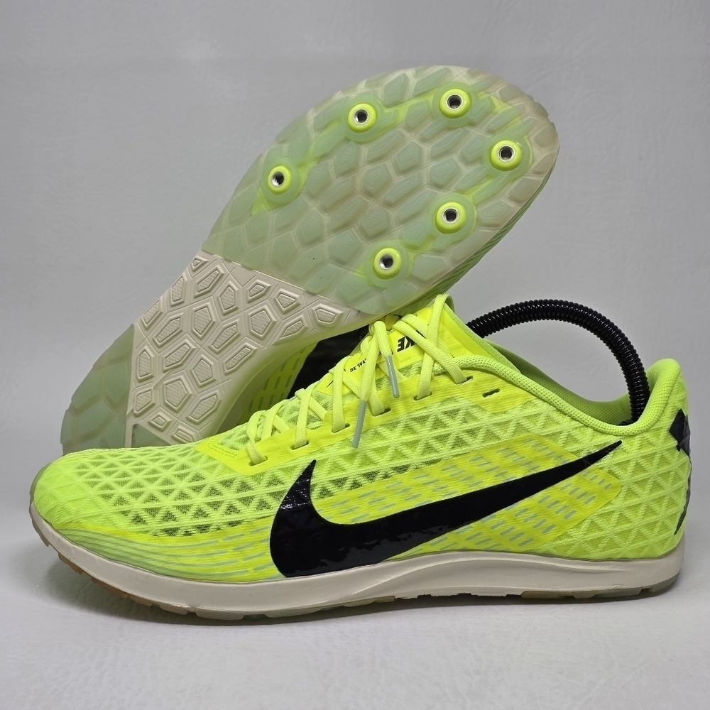 Nike Zoom Rival XC 5 Track Field Volt Green CZ1795-702 Men’s 9.5 New Without Box